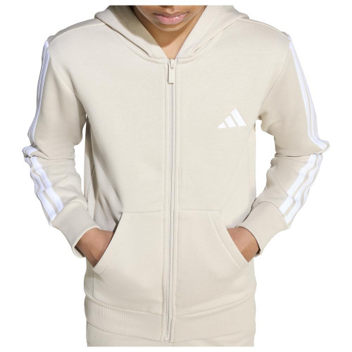 Adidas Παιδική ζακέτα Essentials 3-Stripes Fleece Full-Zip Hoodie